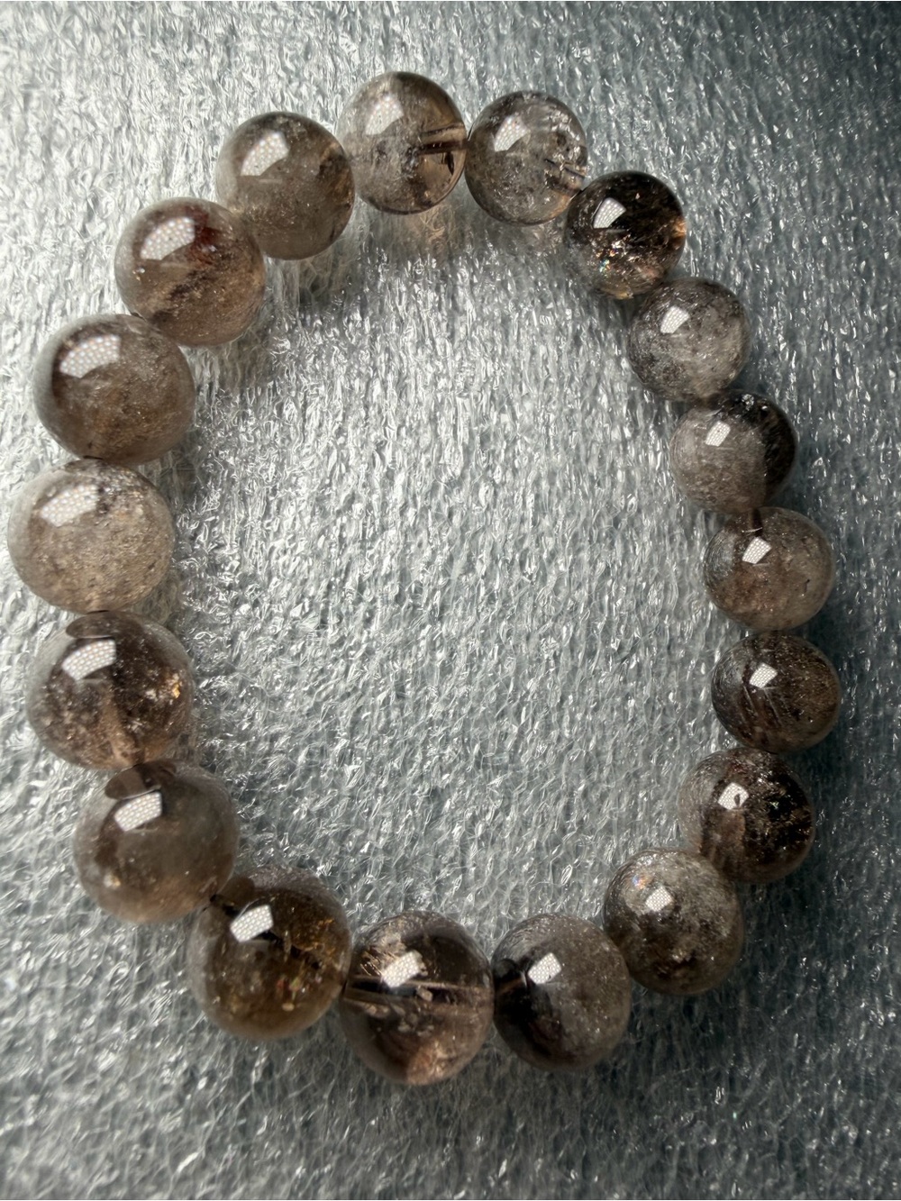 Powerful 11MM Zeus Quartz Natural Crystal Bracelet